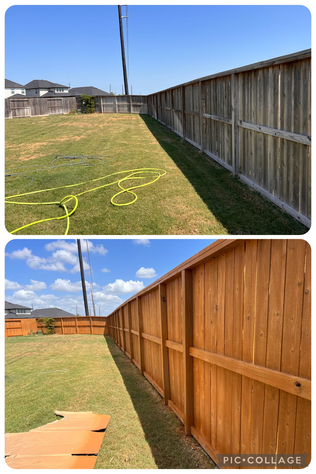 Doctor pressure washing