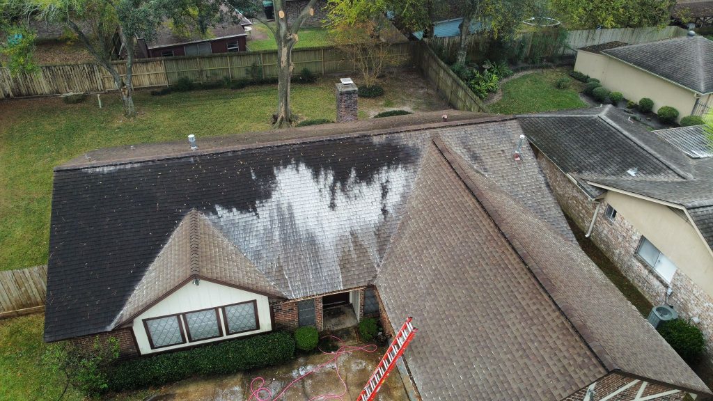 Doctor pressure washing