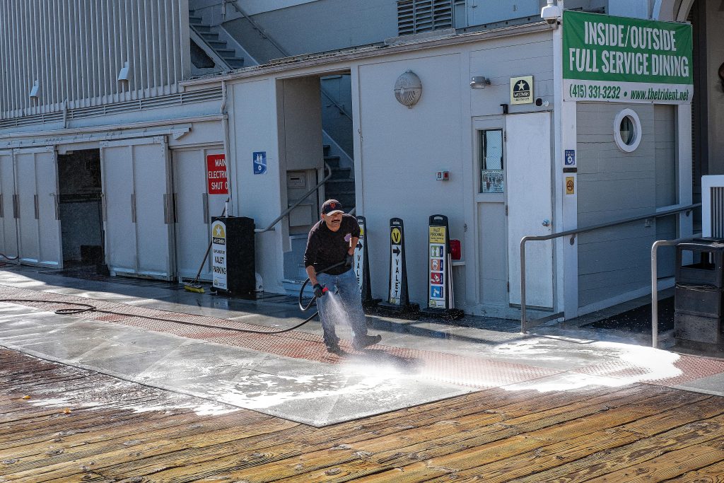 power wash